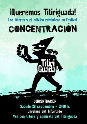 Concentración Titiriguada 2024 - Festival Internacional de Títeres y Artes vivas de Guadalajara